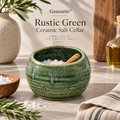 Genzario™ Sculptural Ceramic Condiment Bowl — Organic Modern Kitchen Vessel for Everyday Styling