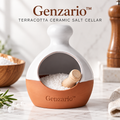 Genzario™ Sculptural Ceramic Serving Dish — Organic Modern Kitchen Vessel for Elevated Everyday Styling