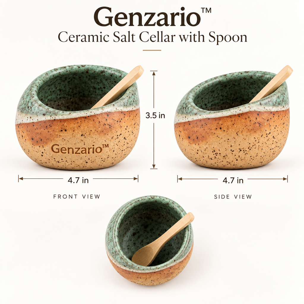 Genzario™ Sculptural Organic Form Decorative Tray — Artistic Accent Piece for Modern Home Styling