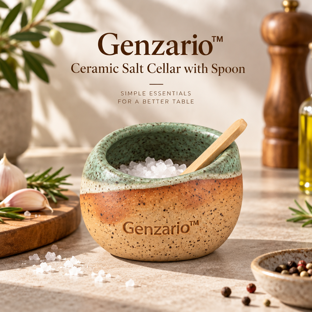 Genzario™ Sculptural Organic Form Decorative Tray — Artistic Accent Piece for Modern Home Styling