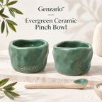 Genzario™ Sculptural Ceramic Serving Bowl — Organic Modern Vessel for Elegant Kitchen Styling