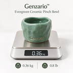 Genzario™ Sculptural Ceramic Serving Bowl — Organic Modern Vessel for Elegant Kitchen Styling